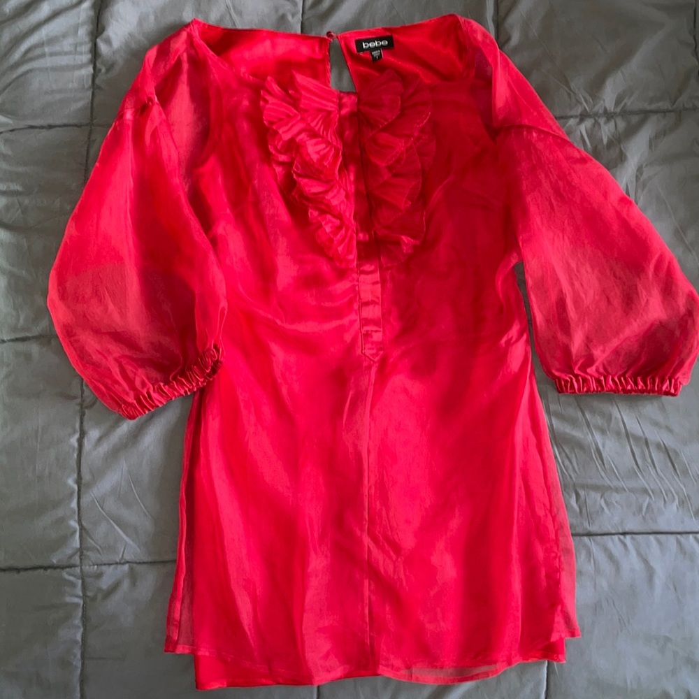 Bebe chiffon dress